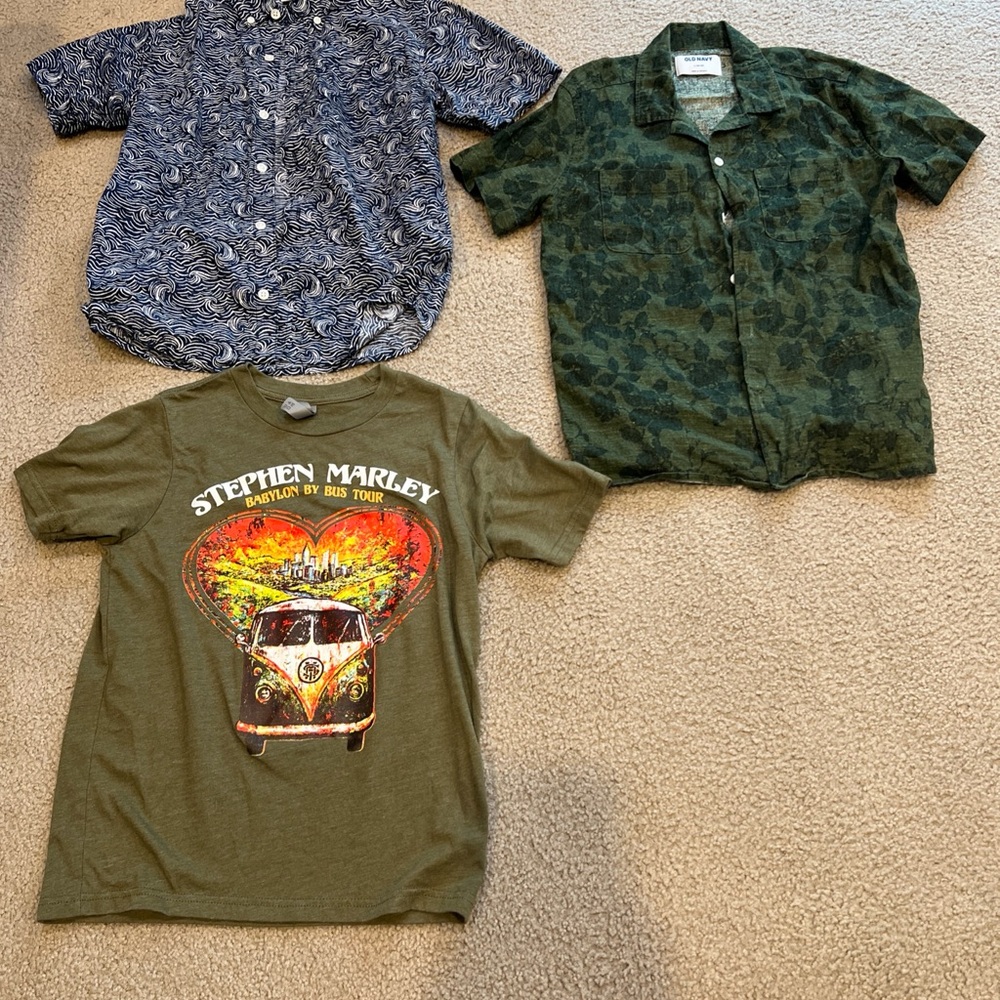 Old Navy Green Short Sleeve Tee